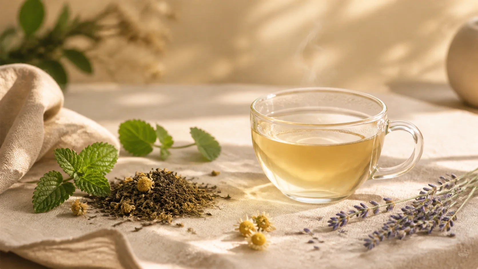 Infusión Calma Floral: melisa, manzanilla y lavanda